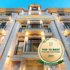 Hotel Garden - Certificate Of Excellence 10 Five-stars For 2024 Awarded By Htif